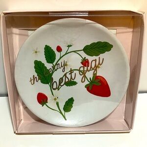 The Berry Best Gigi Decorative Trinket Tray Dish New In Box